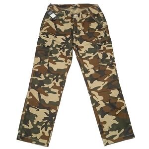 $ 150 NEW ! Men's True Religion Bobby Baggy Cargo 34 x 32 Hunting Camo Pants